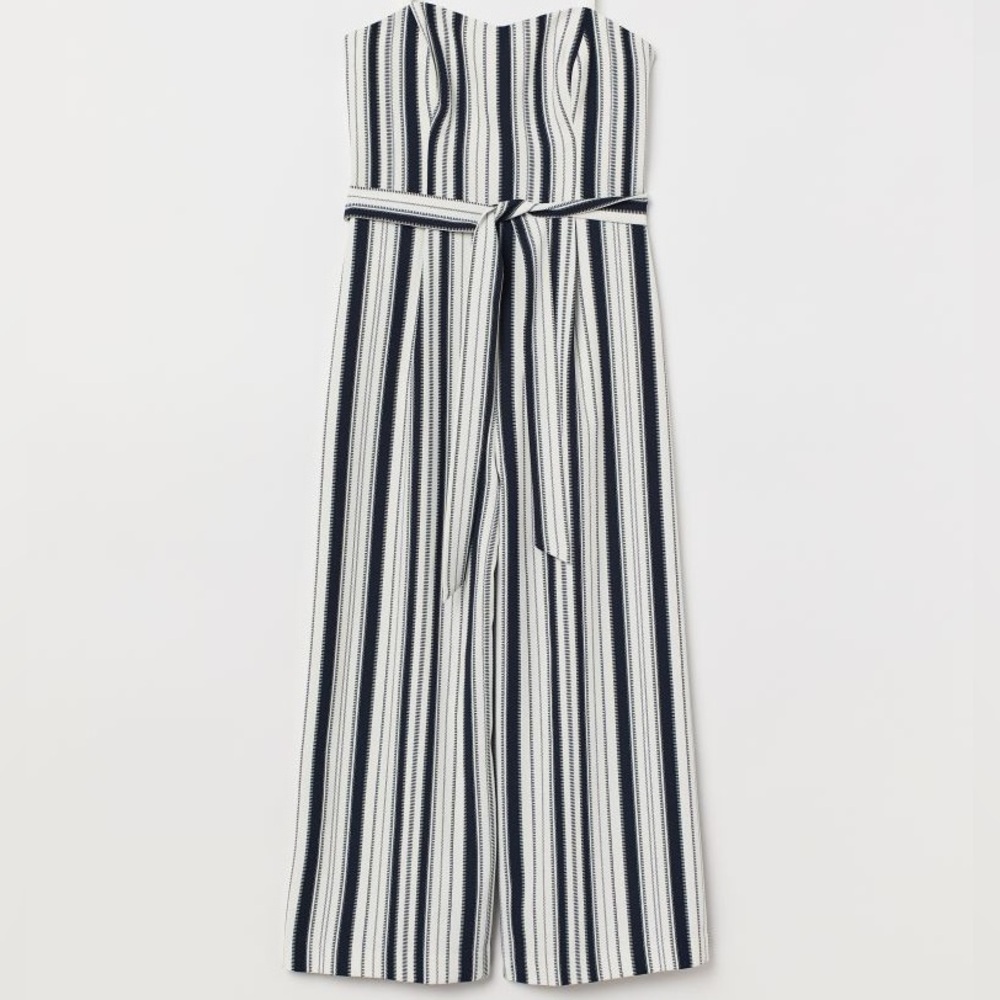 Stripe Jumpsuit